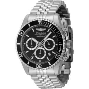 Invicta Men's Watch - Pro Diver Quartz Chronograph Stainless Steel Bracelet | 48381 Luxury Quartz Watch Quartz Watch Sale