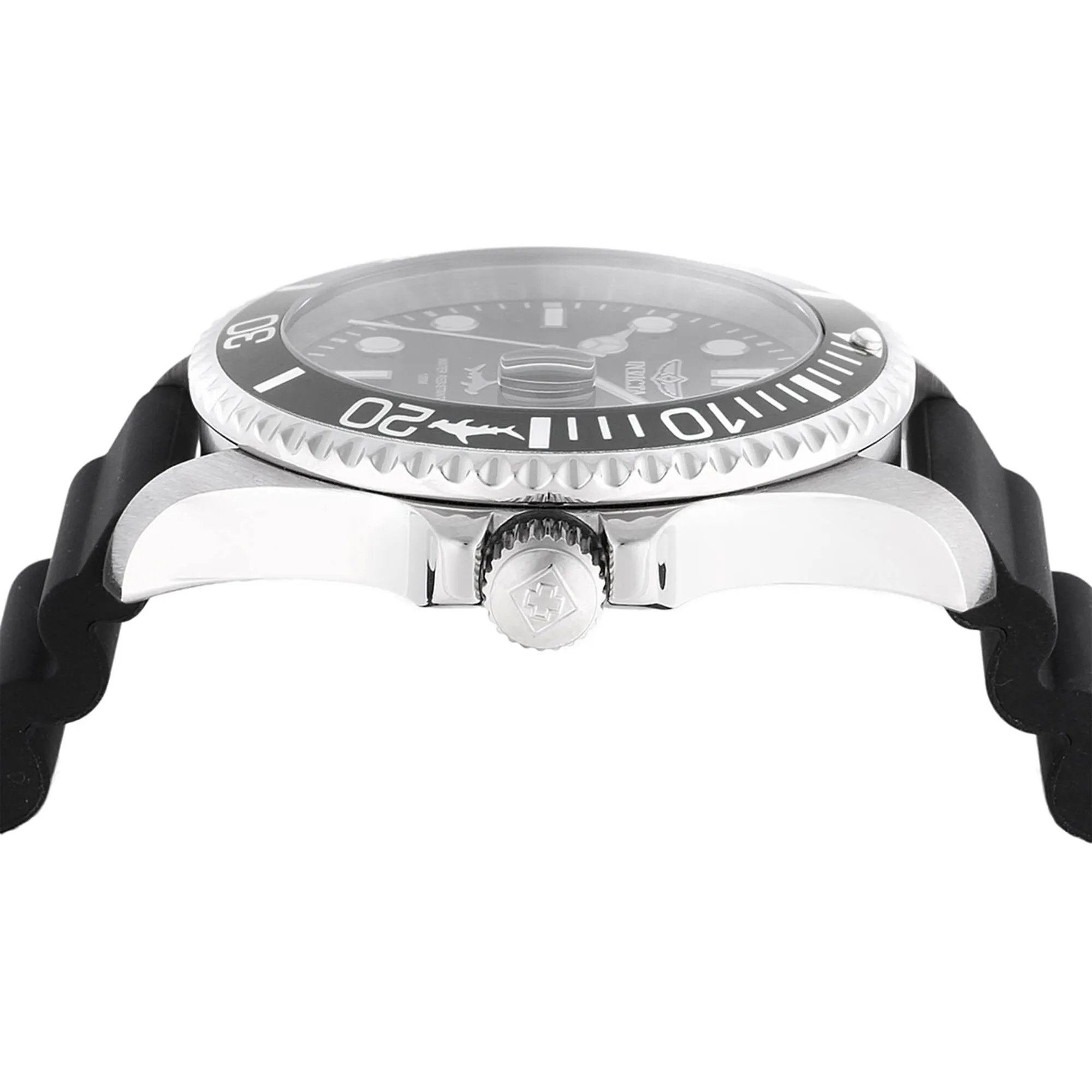 Invicta Men's Watch - Pro Diver Rotating Bezel Black Dial Silicone Strap | 47161