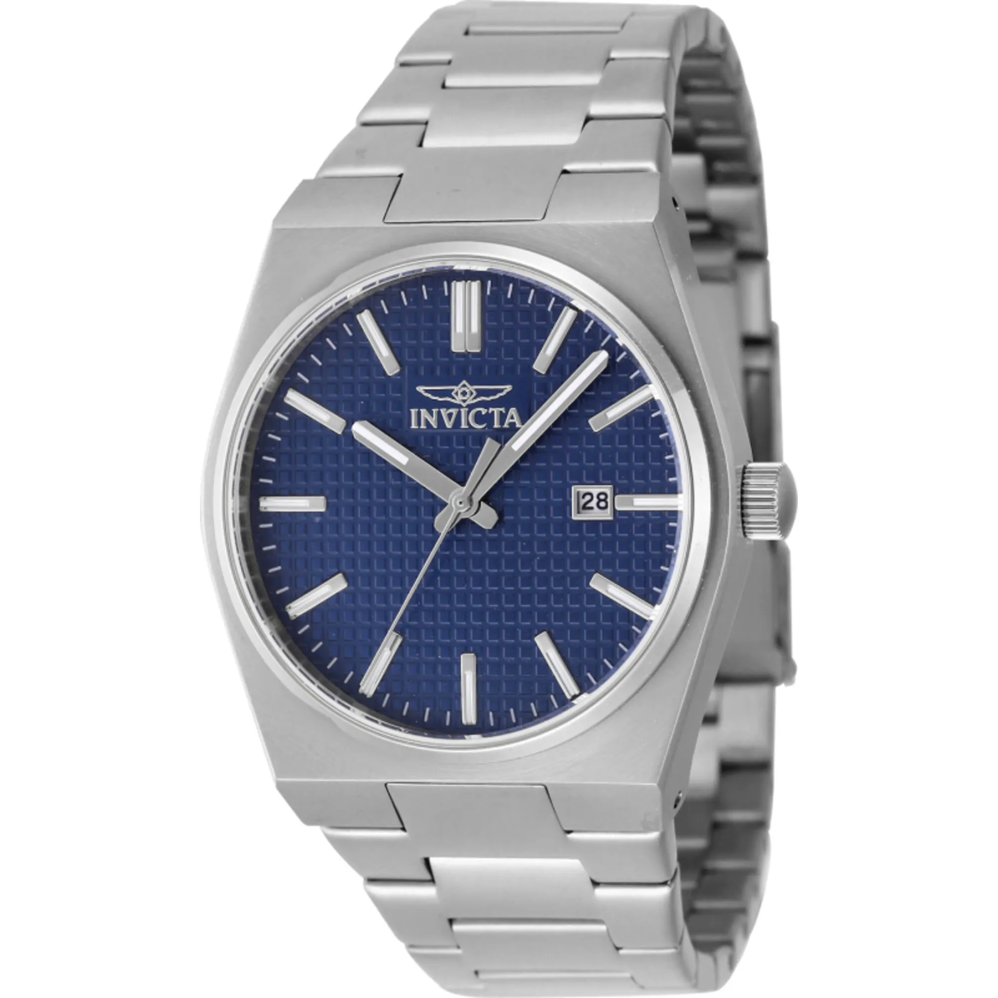 Invicta Men's Watch - Speedway Quartz Blue Dial Stainless Steel Bracelet Date | 48390 Luxury Quartz Watch Quartz Watch Sale