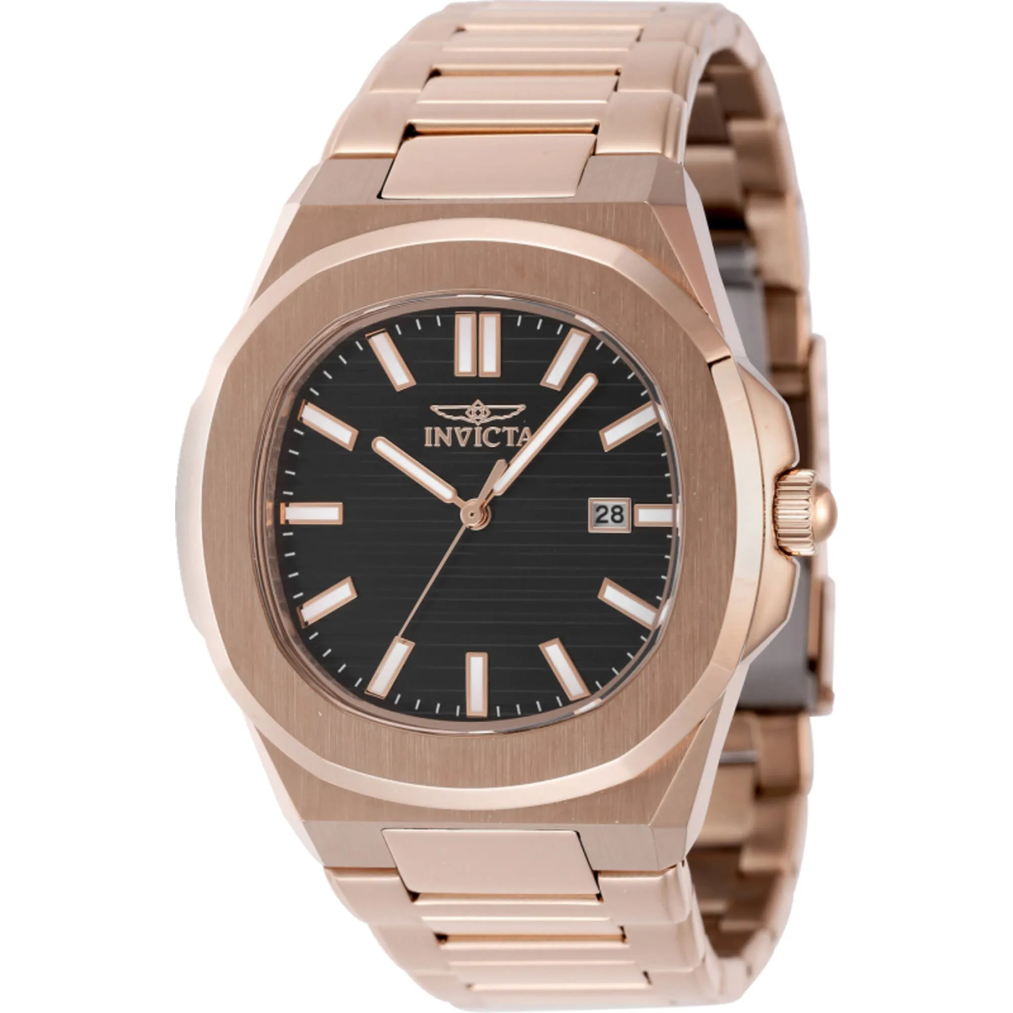 Invicta Men's Watch - Speedway Quartz Brown Dial Rose Gold Bracelet | 48519 Luxury Quartz Watch Quartz Watch Sale