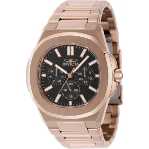 Invicta Men's Watch - Speedway Quartz Brown Dial Rose Gold Steel Bracelet | 48524 