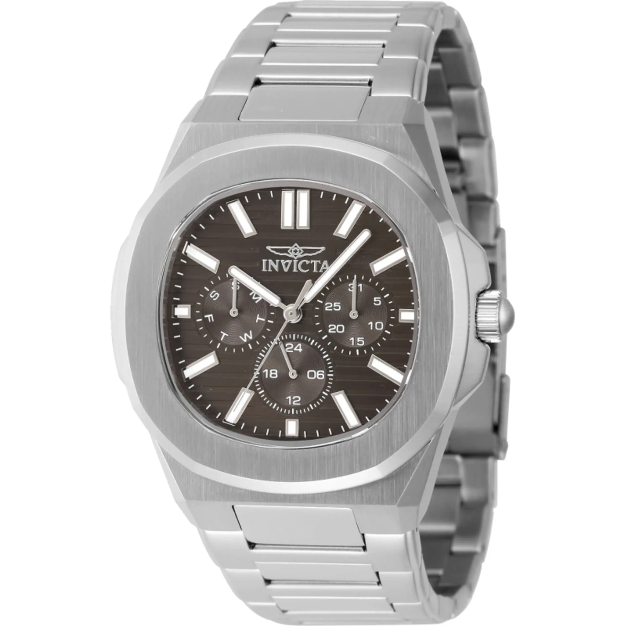 Invicta Men's Watch - Speedway Quartz Brown Dial Stainless Steel Bracelet | 48327 