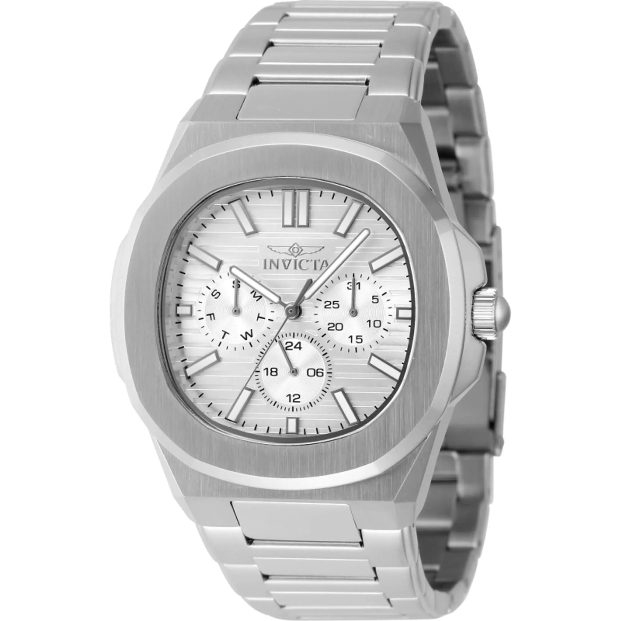 Invicta Men's Watch - Speedway Quartz Silver Dial Stainless Steel Bracelet | 48324 