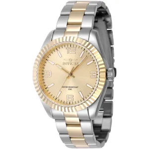 Invicta Women's Quartz Watch - Specialty Gold Tone Dial Two Tone Bracelet | 47472 Luxury Quartz Watch Quartz Watch Sale