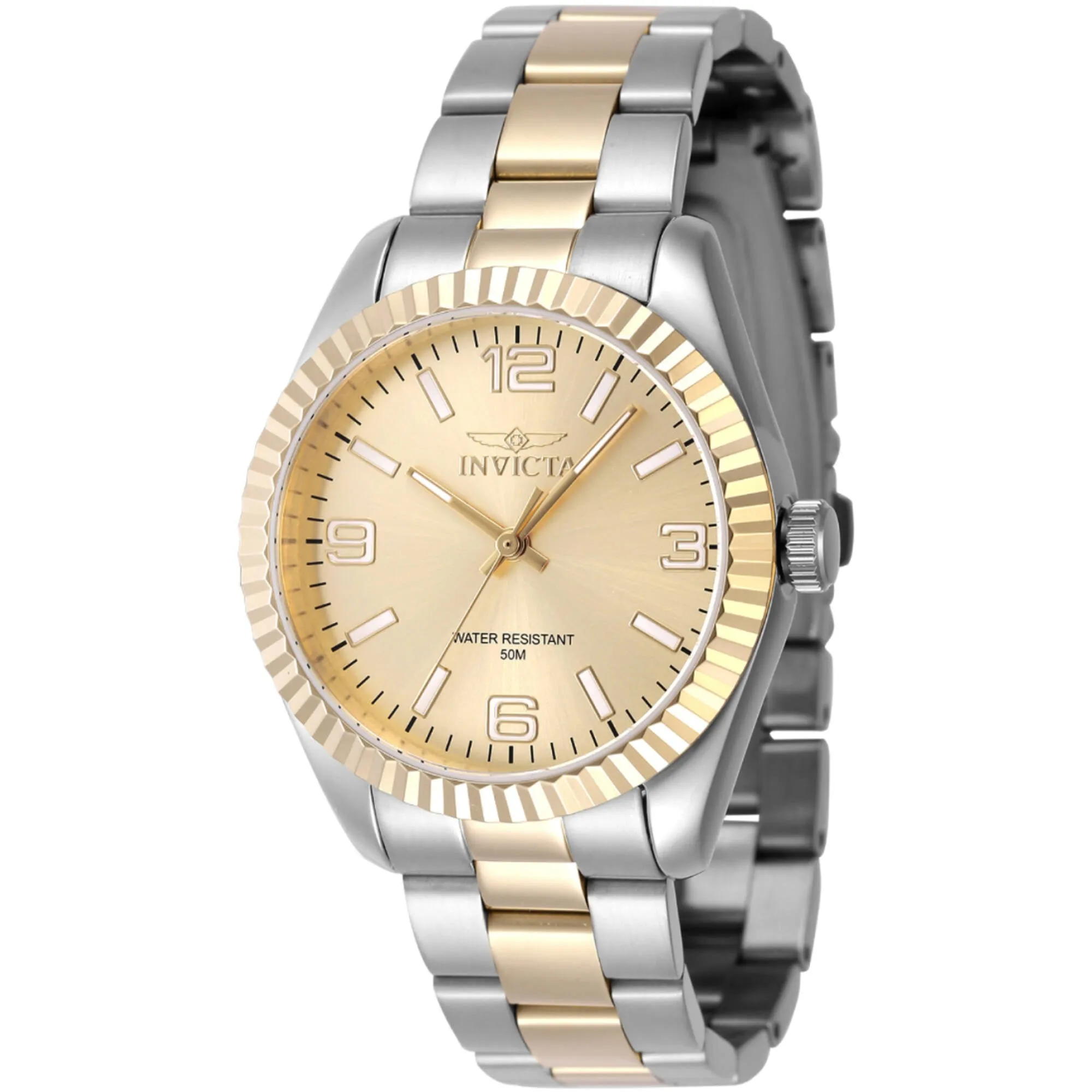 Invicta Women's Quartz Watch - Specialty Gold Tone Dial Two Tone Bracelet | 47472 Luxury Quartz Watch Quartz Watch Sale