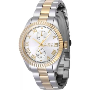 Invicta Women's Quartz Watch - Specialty Silver Tone Dial Two Tone Bracelet | 47440 Luxury Quartz Watch Quartz Watch Sale