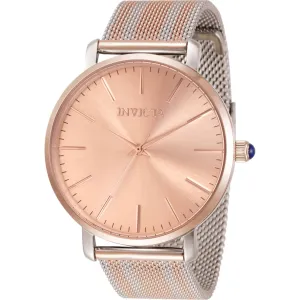 Invicta Women's Watch - Angel Quartz Rose Gold Dial Two Tone Steel Bracelet | 33937 Luxury Quartz Watch Quartz Watch Sale