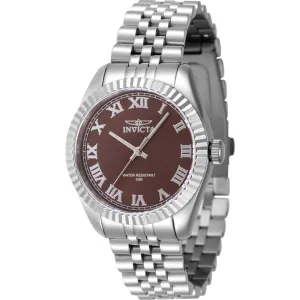 Invicta Women's Watch - Specialty Copper Dial Silver Tone Steel Bracelet | 47412 Luxury Quartz Watch Quartz Watch Sale