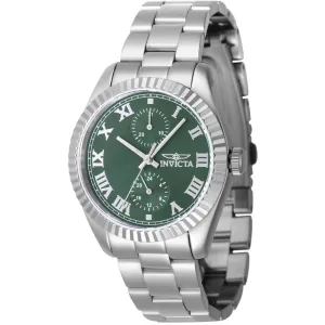 Invicta Women's Watch - Specialty Quartz Green Dial Stainless Steel Bracelet | 47436 Luxury Quartz Watch Quartz Watch Sale