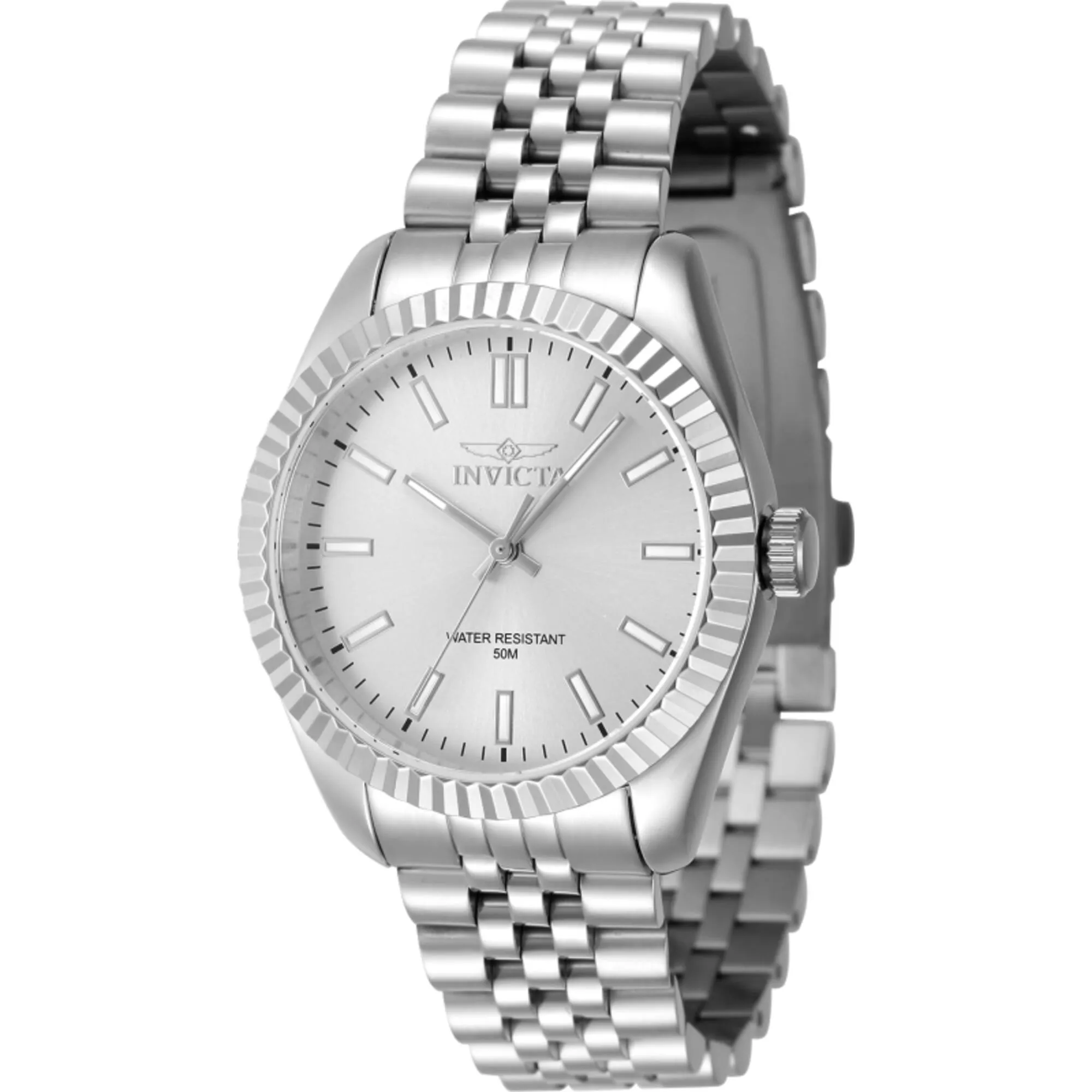 Invicta Women's Watch - Specialty Quartz Silver Tone Dial Steel Bracelet | 47495 Luxury Quartz Watch Quartz Watch Sale