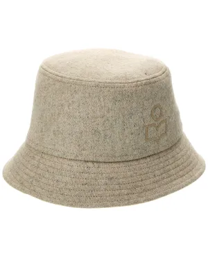 Isabel Marant Logo Wool Bucket Hat stylish bucket bags