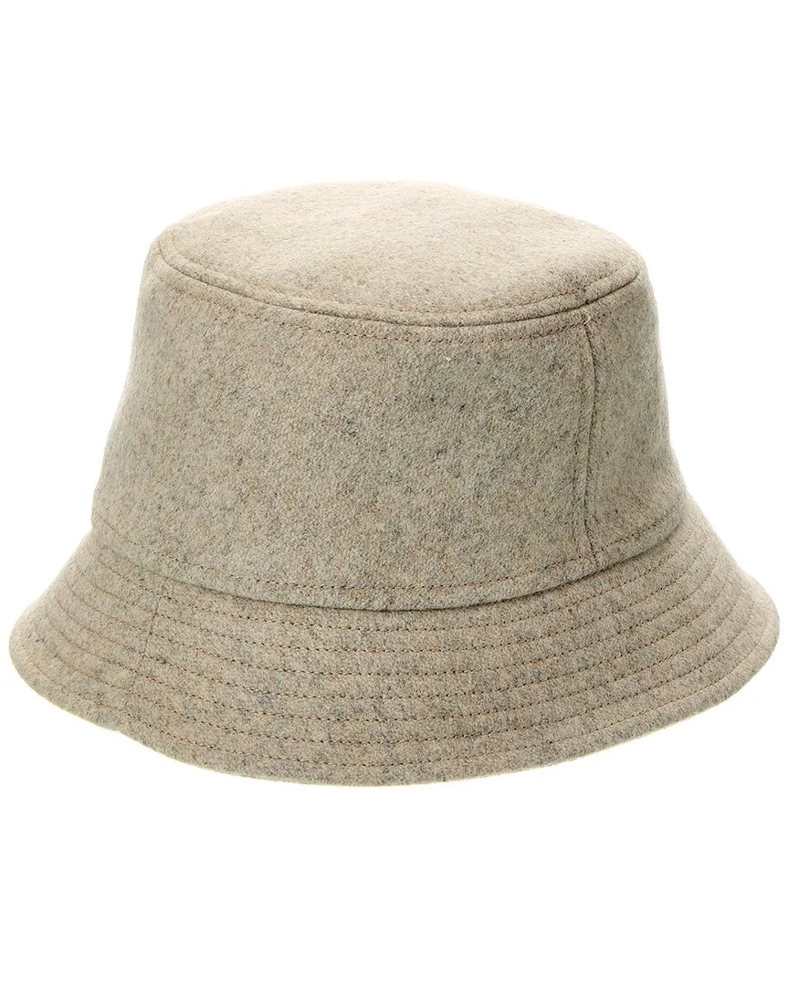 Isabel Marant Logo Wool Bucket Hat
