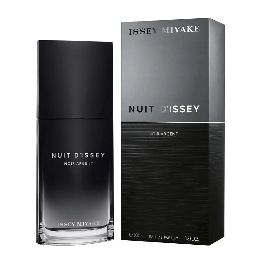 Issey Miyake Nuit D'Issey Noir Argent 3.3 oz EDP for men citrus-fragrance-men-collection