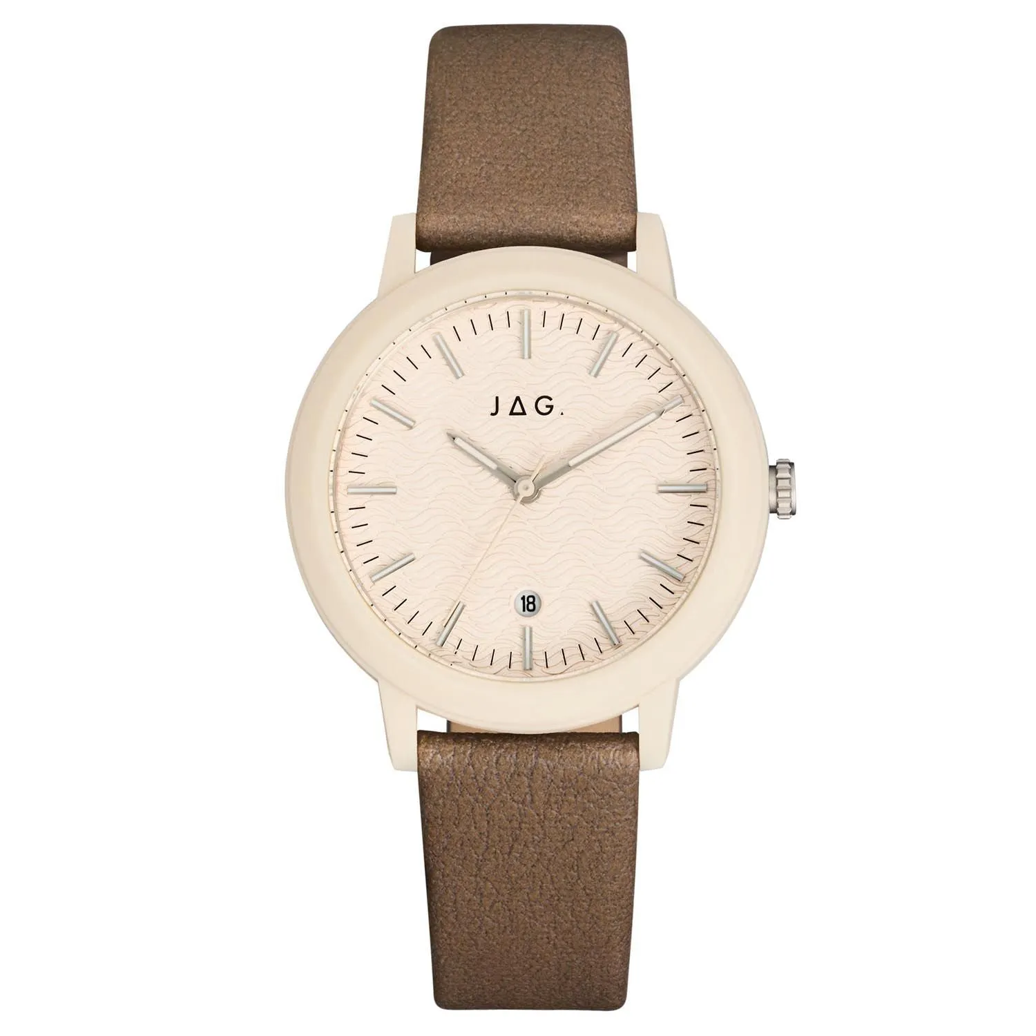 Jag Bronte Beige Dial 39.5mm Watch J2630 