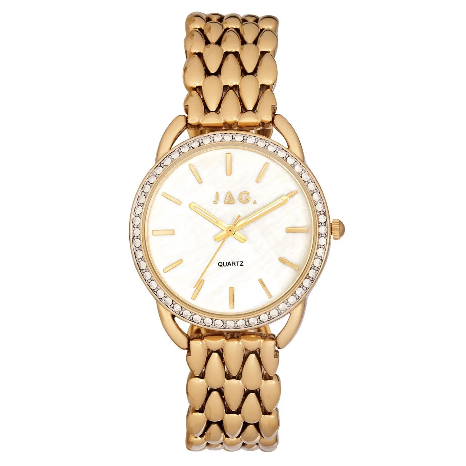 Jag Kimberley White Dial 32.8mm Watch J2671A 