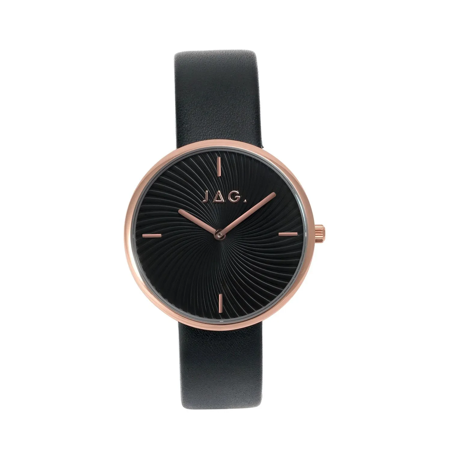 Jag Rosanna Black Dial 36mm Watch J2733 