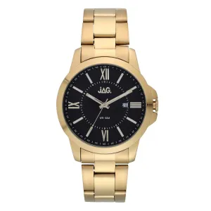 Jag Xavier Mens Gold Watch J2156A 
