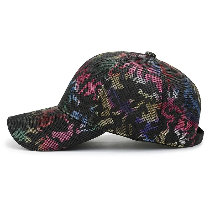 J&M Bright Camouflage Baseball Cap