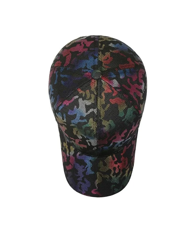 J&M Bright Camouflage Baseball Cap
