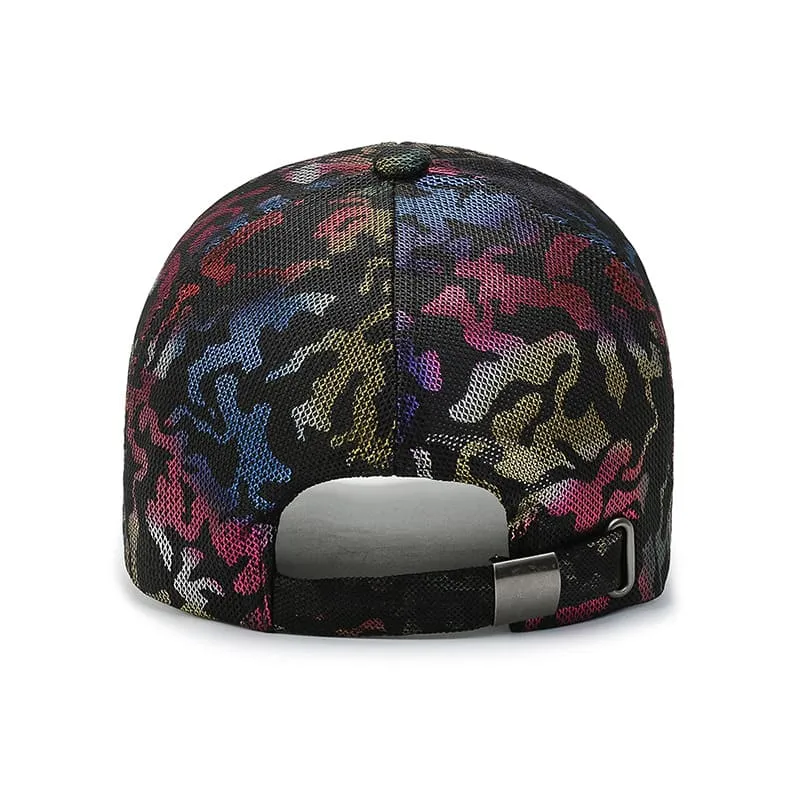 J&M Bright Camouflage Baseball Cap