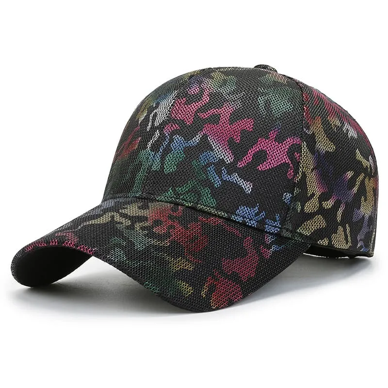 J&M Bright Camouflage Baseball Cap