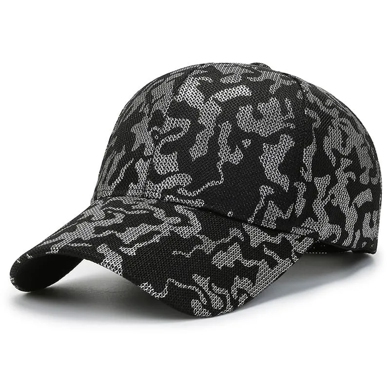 J&M Bright Camouflage Baseball Cap