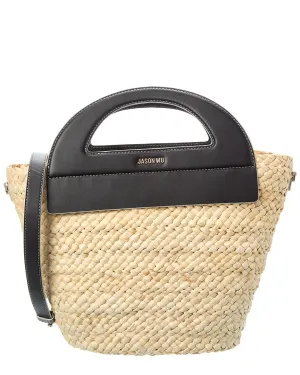 Jason Wu Straw & Leather Bucket Bag stylish bucket bags