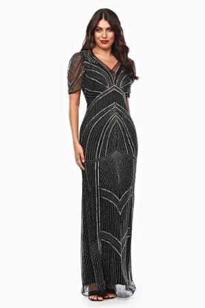 Clothings Jesse Harper - JH0502 Longline Art Deco Gown Dresses women dresses dress stores