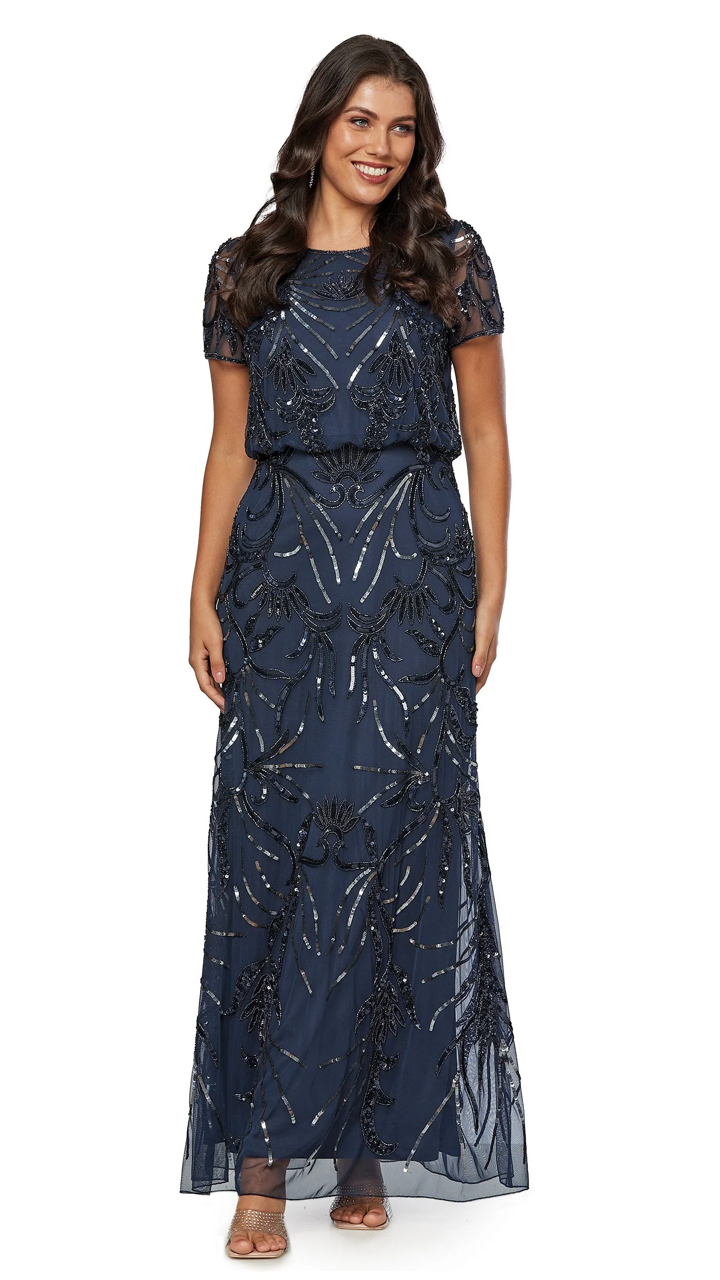Clothings Jesse Harper - JH0550 New Deco Shimmer Dress Dresses women dresses dress stores