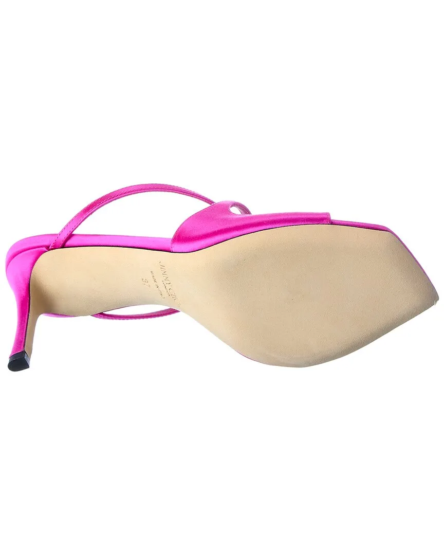Jimmy Choo Anise 75 Sandales en Satin_Jimmy-Choo
