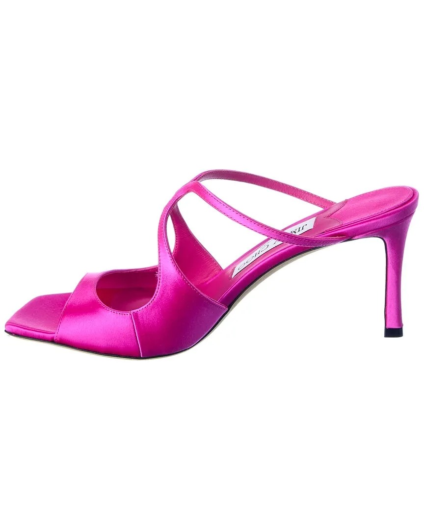 Jimmy Choo Anise 75 Sandales en Satin_Jimmy-Choo