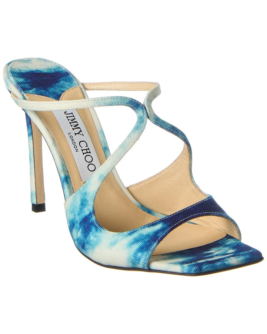 Jimmy Choo Anise 95 Sandales en Dénim_Jimmy-Choo