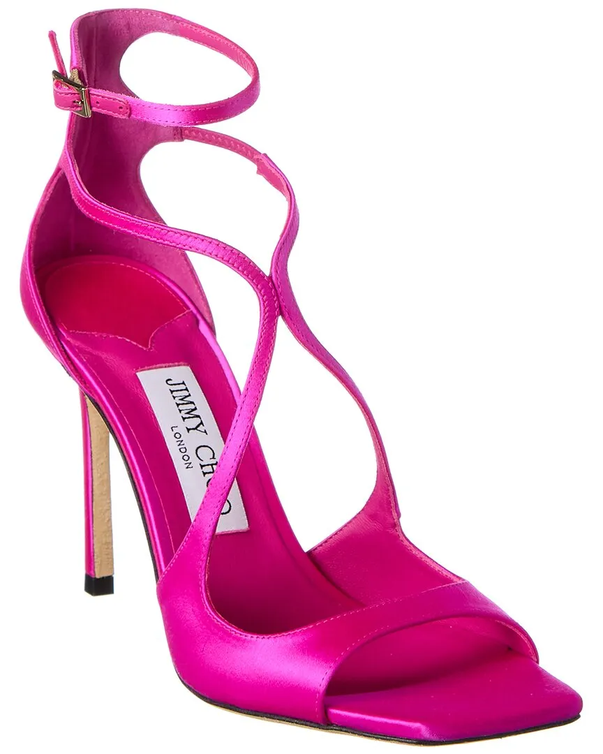 Jimmy Choo Azia 95 Sandales en Satin_Jimmy-Choo