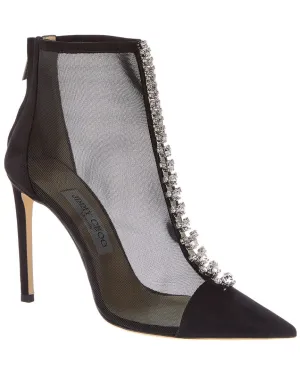 Jimmy Choo Bing 100 Bottines en Suède & Mesh_Jimmy-Choo