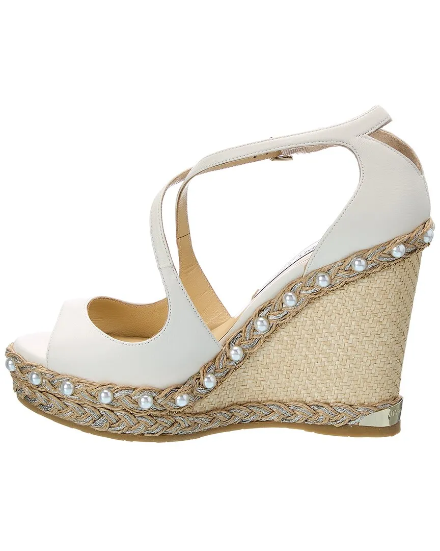 Jimmy Choo Dakota 120 Sandales à Plateforme en Cuir_Jimmy-Choo