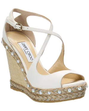 Jimmy Choo Dakota 120 Sandales à Plateforme en Cuir_Jimmy-Choo
