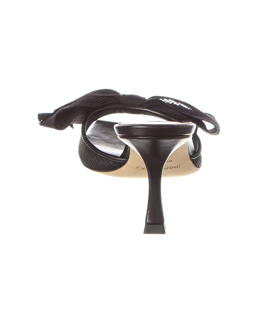 Jimmy Choo Jodi 70 Sandales en Mesh et Cuir_Jimmy-Choo