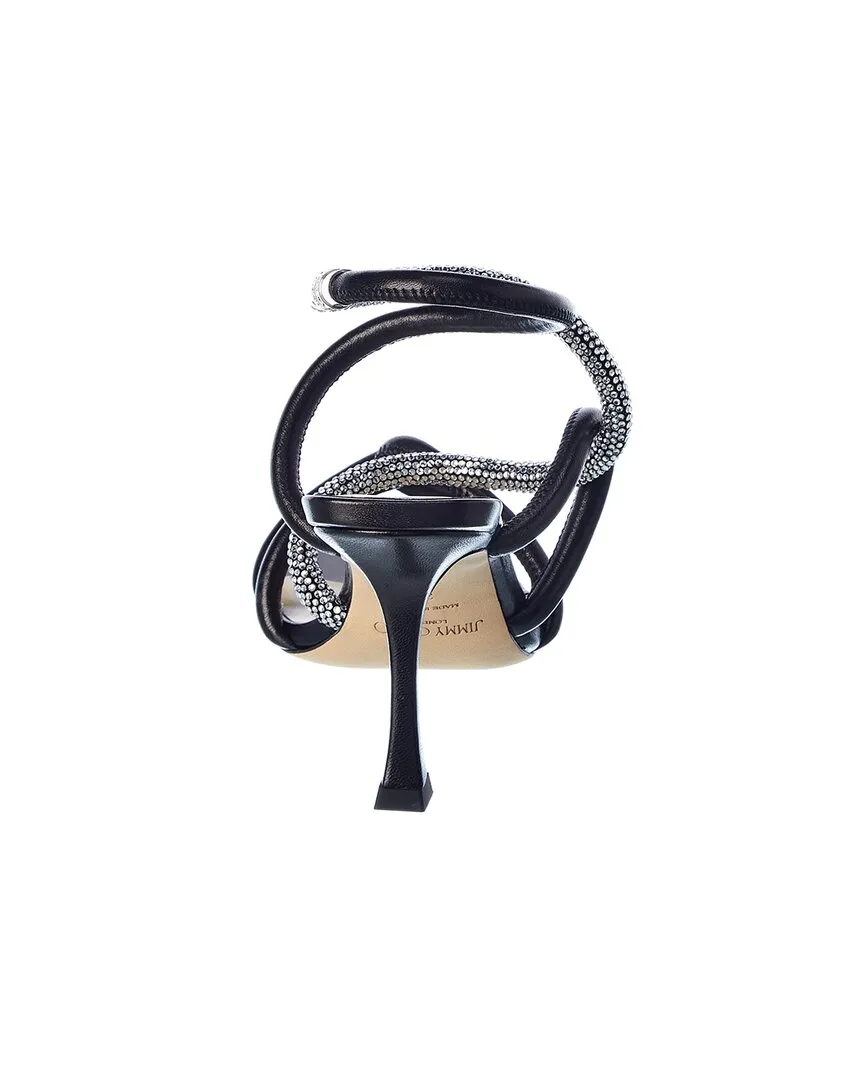 Jimmy Choo Lonnie 90 Sandales en Cuir_Jimmy-Choo