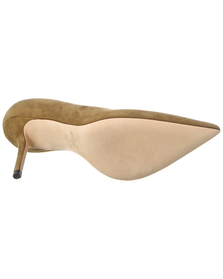 Jimmy Choo Love 85 Escarpins en Suède_Jimmy-Choo