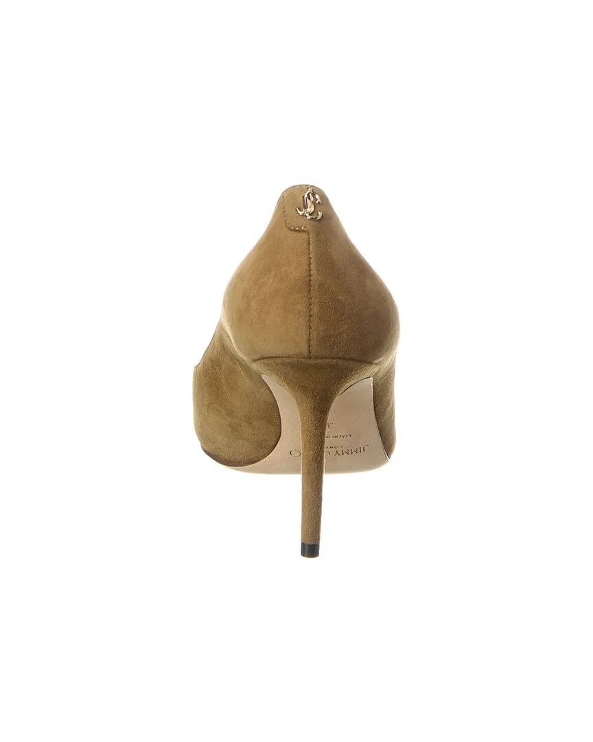 Jimmy Choo Love 85 Escarpins en Suède_Jimmy-Choo