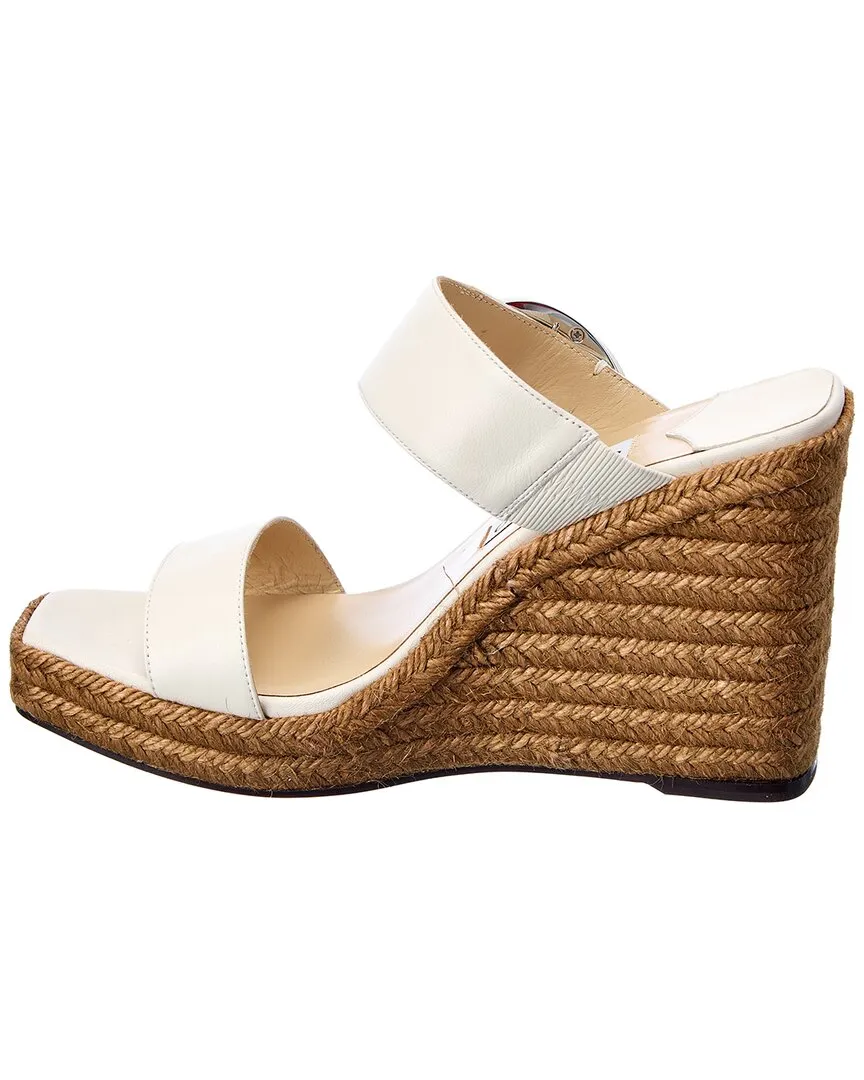 Jimmy Choo Melian 110 Sandales à Plateforme en Cuir_Jimmy-Choo