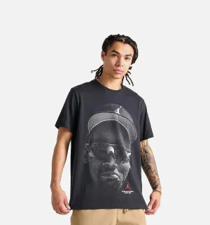 Jordan Vêtements Diamant 45 Plus Grand Joueur de Baseball T-Shirt Homme à Manches Courtes - Noir