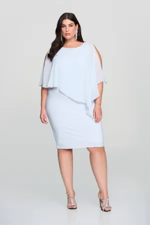 Clothings Joseph Ribkoff - 223762S24 Chiffon Overlay Dress Dresses women dresses dress stores
