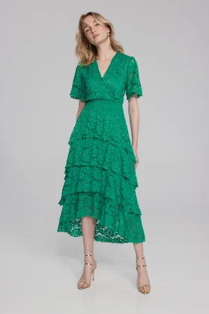 Clothings Joseph Ribkoff - 241759 Lace Ruffle Dress Dresses women dresses dress stores