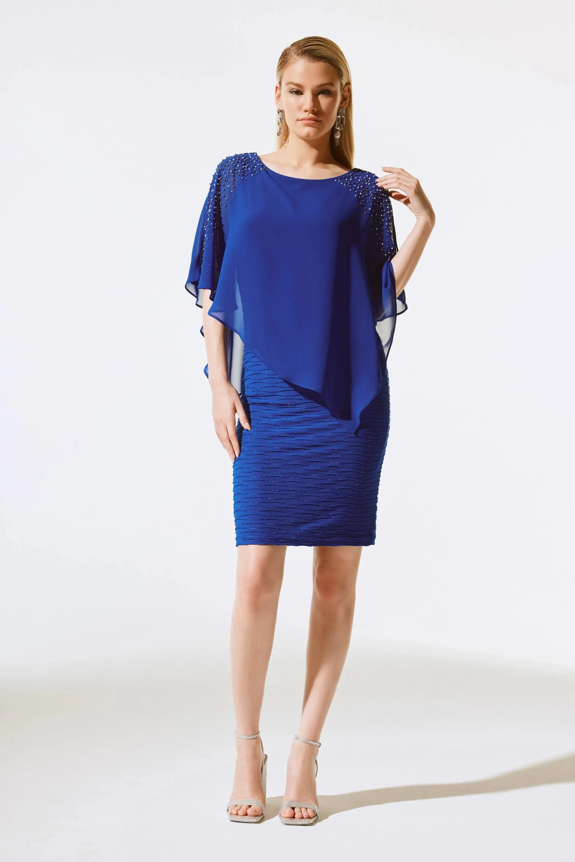 Clothings Joseph Ribkoff - 243728 Cold Shoulder Dress Dresses women dresses dress stores