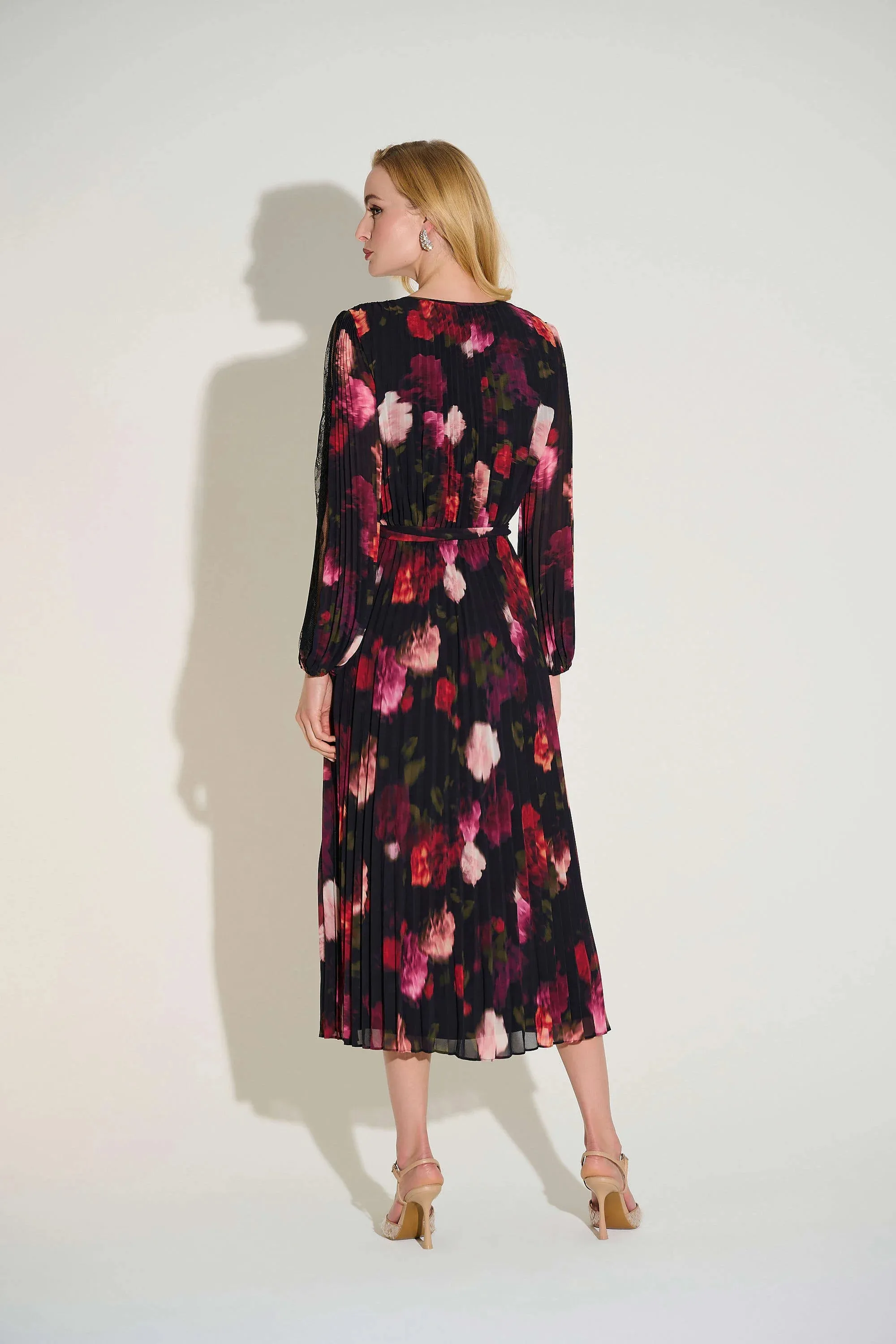 Joseph Ribkoff - 253774 Floral Pleat Dress