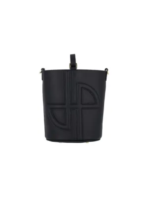 Jp" Small Bucket Bag ?C Black stylish bucket bags