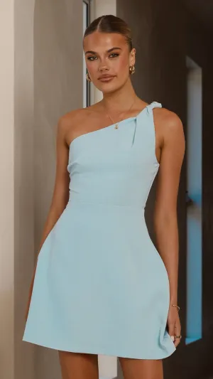 Katalina Mini Dress - Blue,prom dresses,wedding guest dresses,homecoming dresses,bridesmaid dresses,cocktail dresses,women clothing,summer dresses,formal dresses,sundresses,mother of the bride dresses,quince clothing,bodycon dress,dress casual,dress design