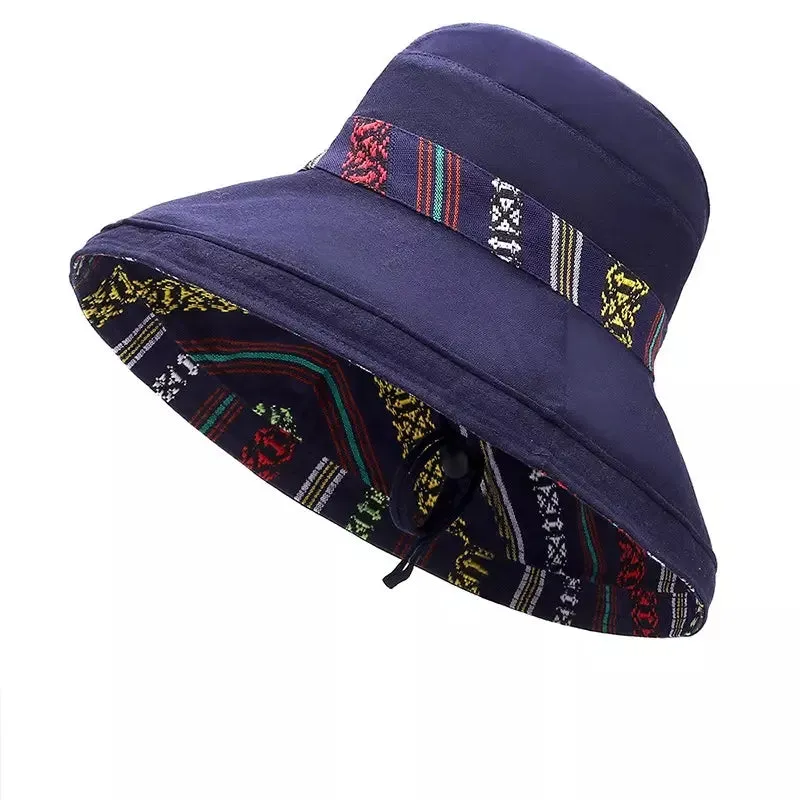 Keruac Multicolor Striped Bucket Hat