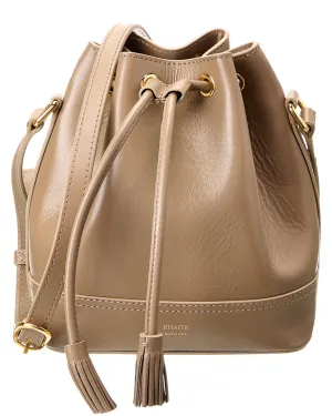 KHAITE Leather Bucket Bag stylish bucket bags